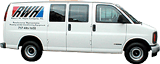 RWH Mechanical Sales, Inc service van
